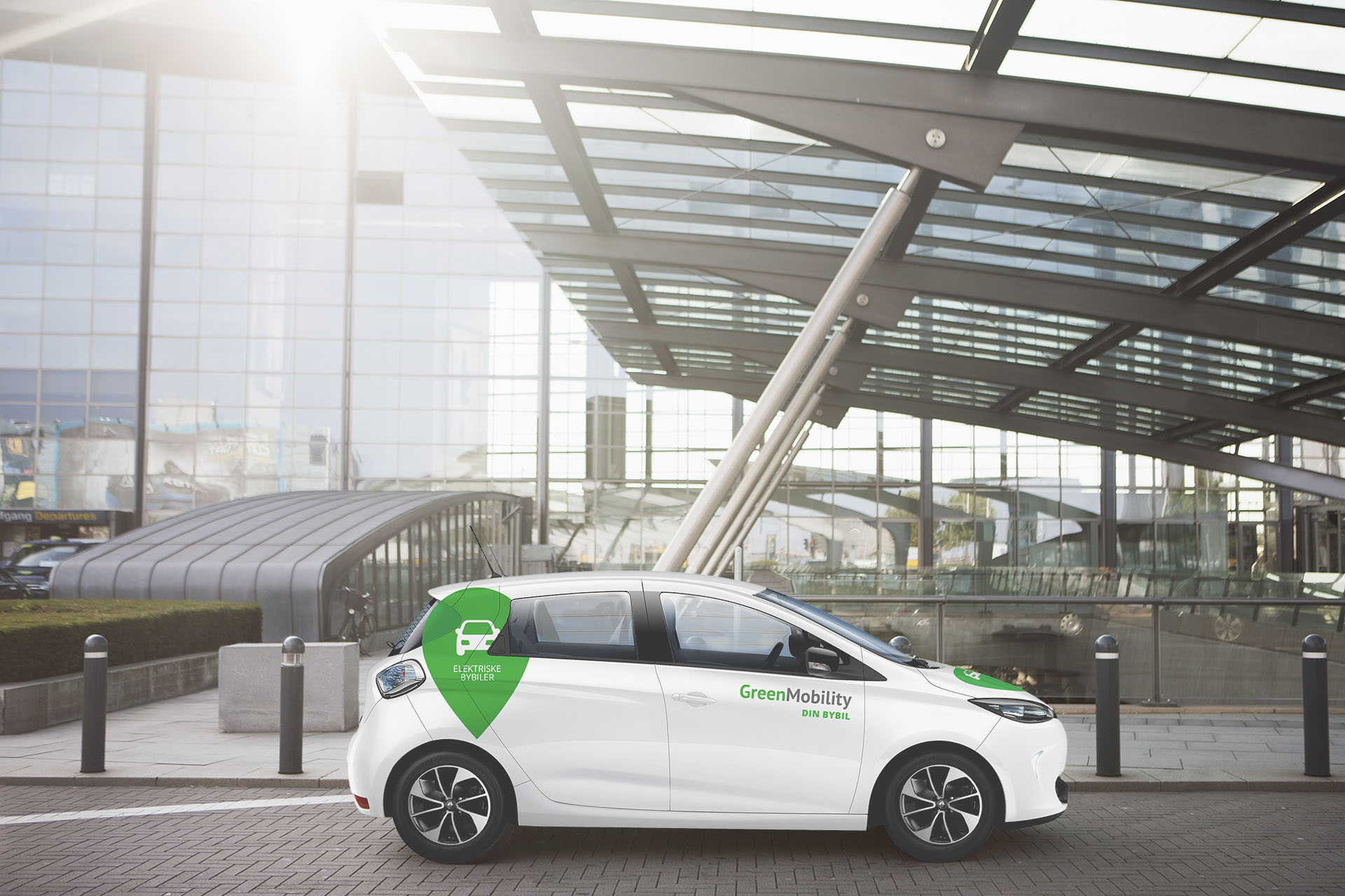 Kør-selv-taxi lufthavn