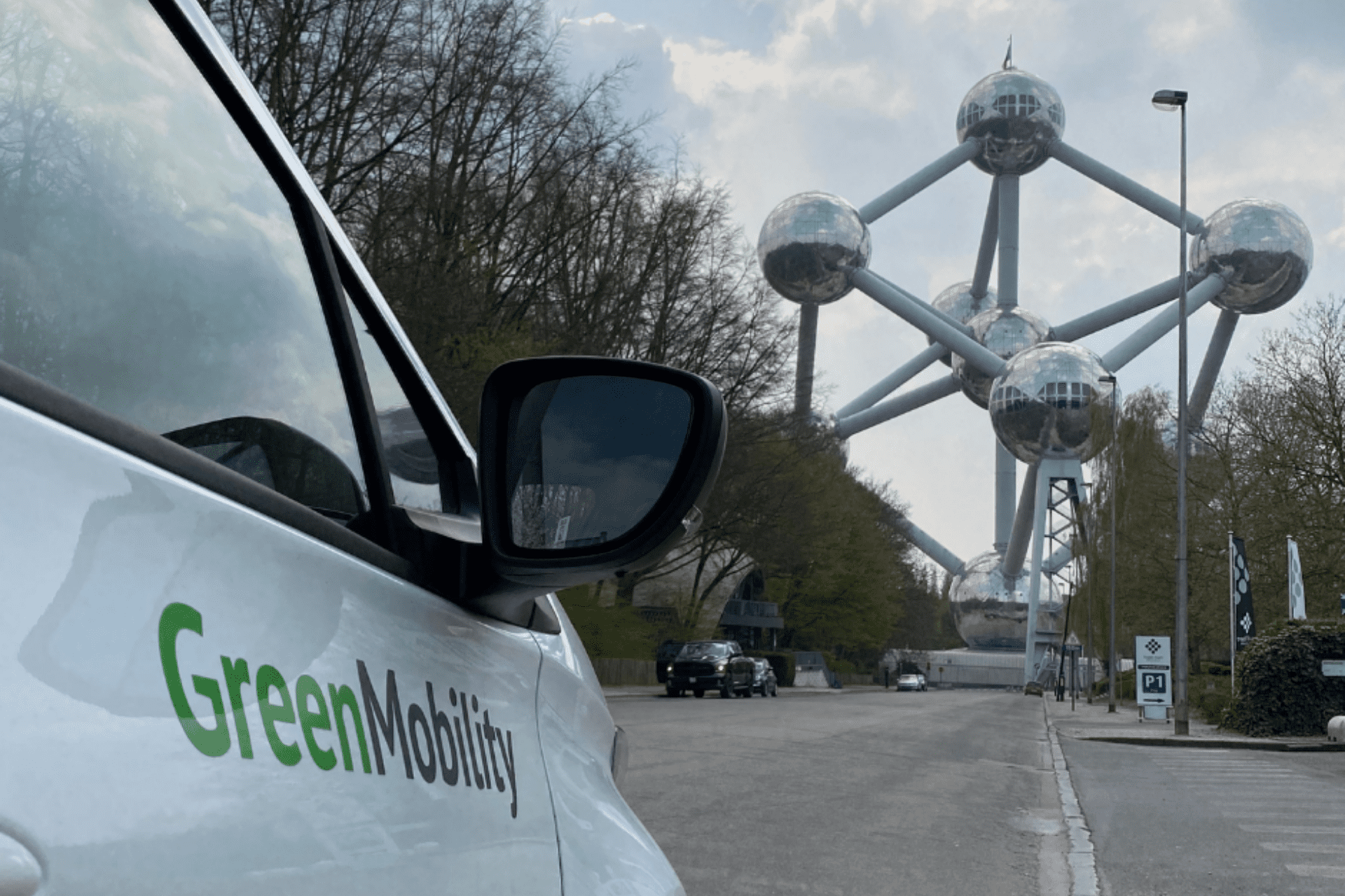 Een Green aan het atomium