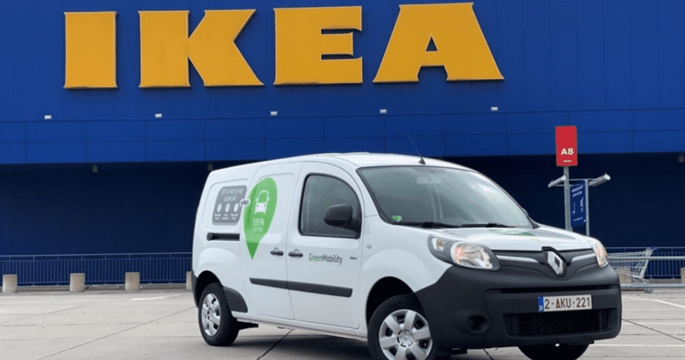 GreenMobility samenwerking met IKEA