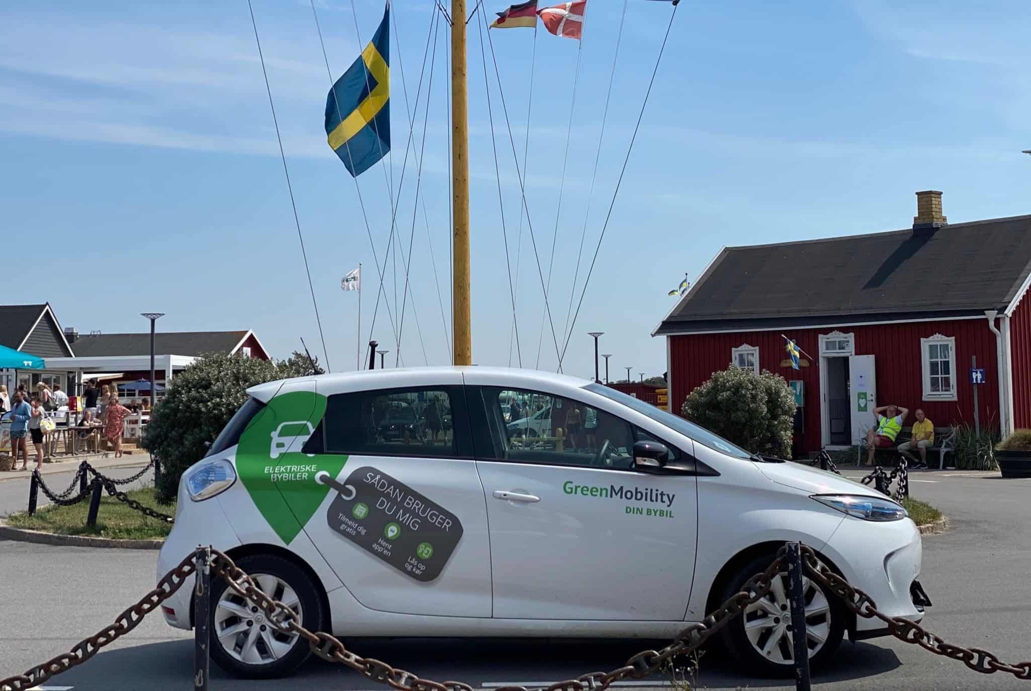 Drive to Sweden in a GreenMobility car GreenMobility