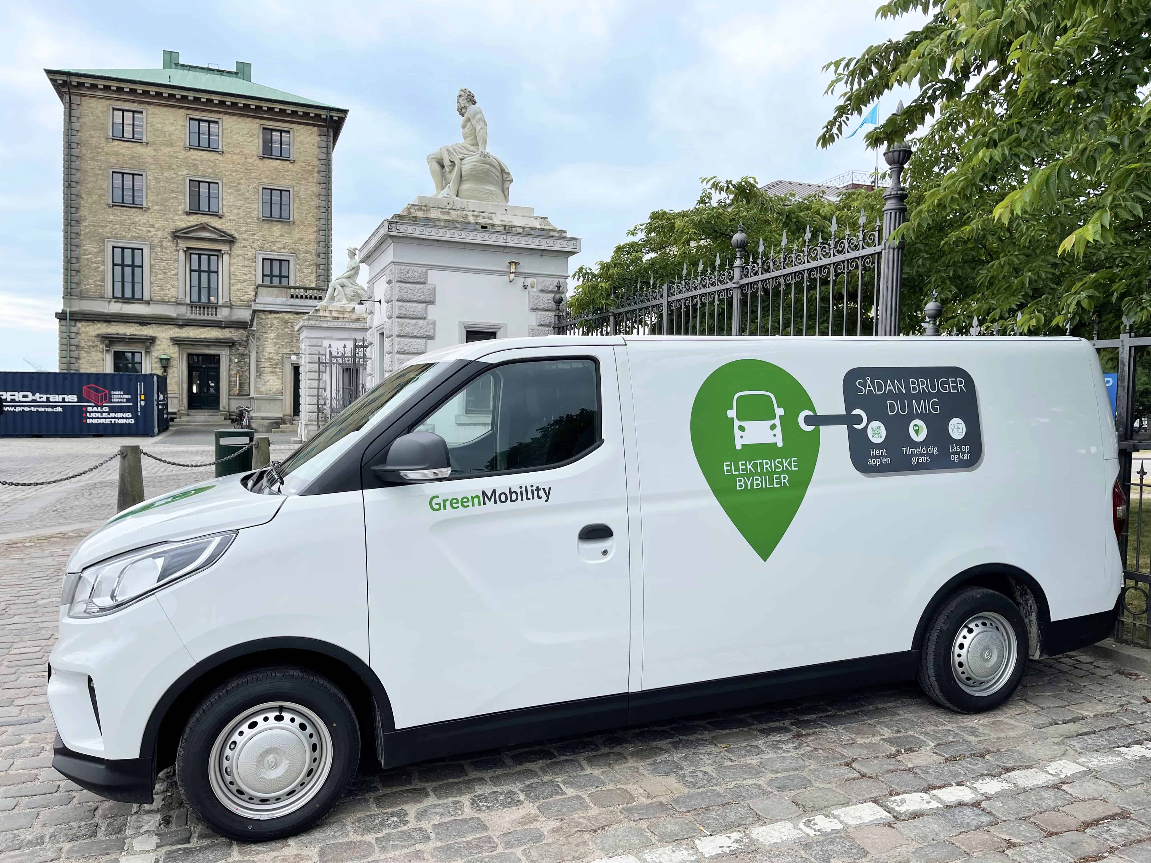 præsentation direktør Viva Electrical vans you can rent - GreenMobility