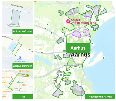 Aarhus Zone DK App screenshot NEW