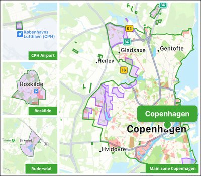 Cph Zone EN App screenshots NEW