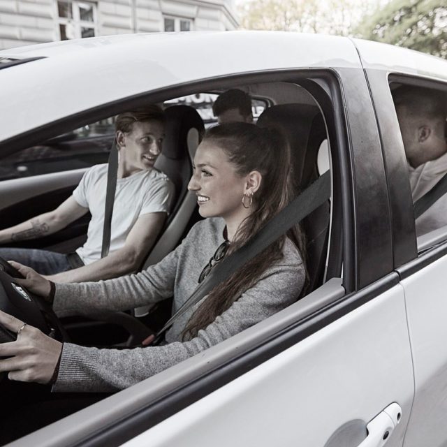 Driving car